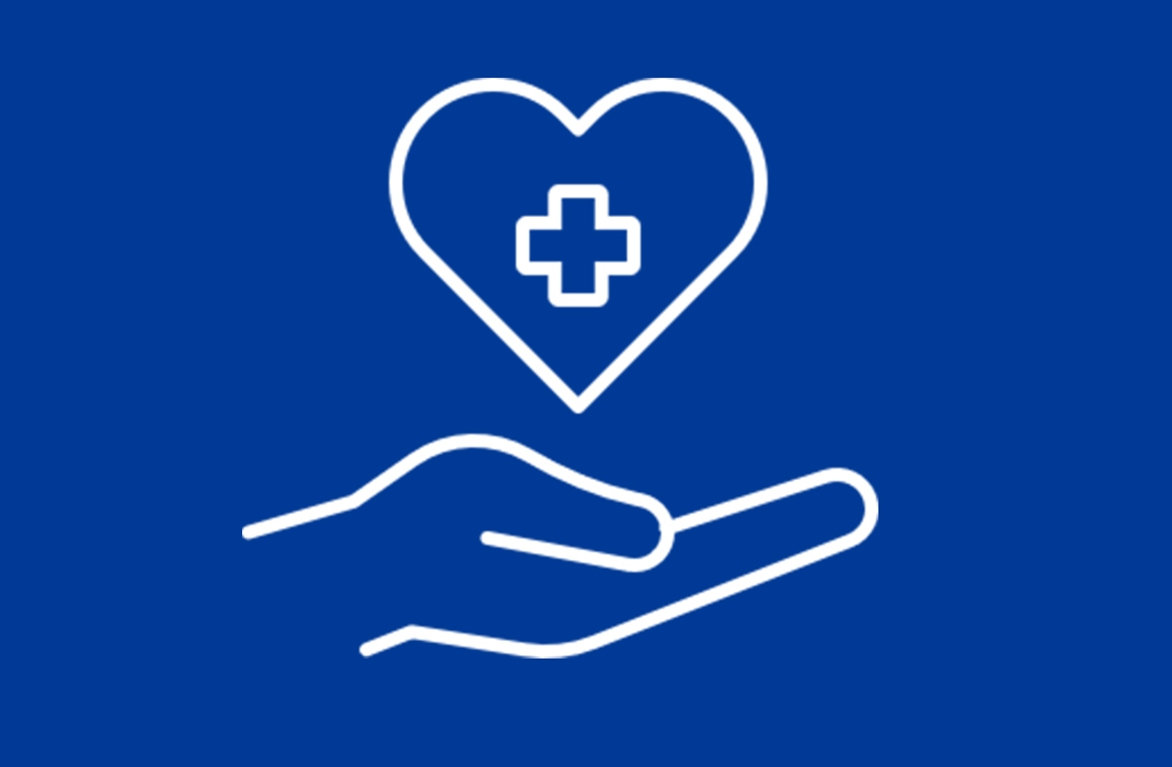 icon of hand holding a heart