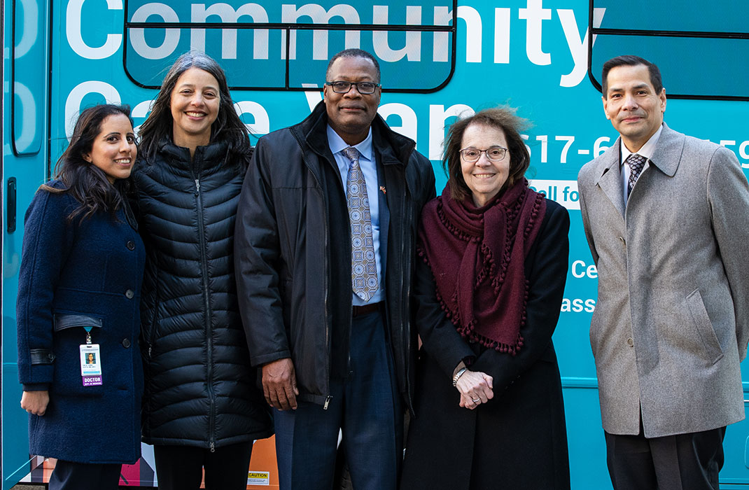 Mass General Brigham Unveils Newly Designed Community Care Vans