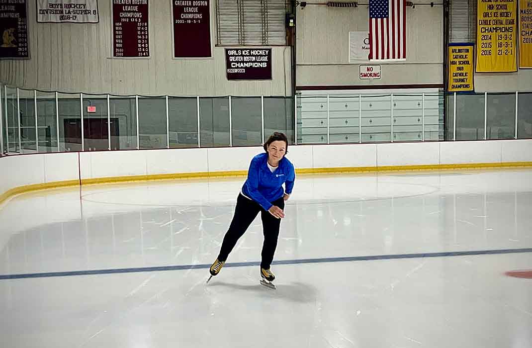 Lynn’s Story: New Hips Bring a Speed Skater Back to the Ice