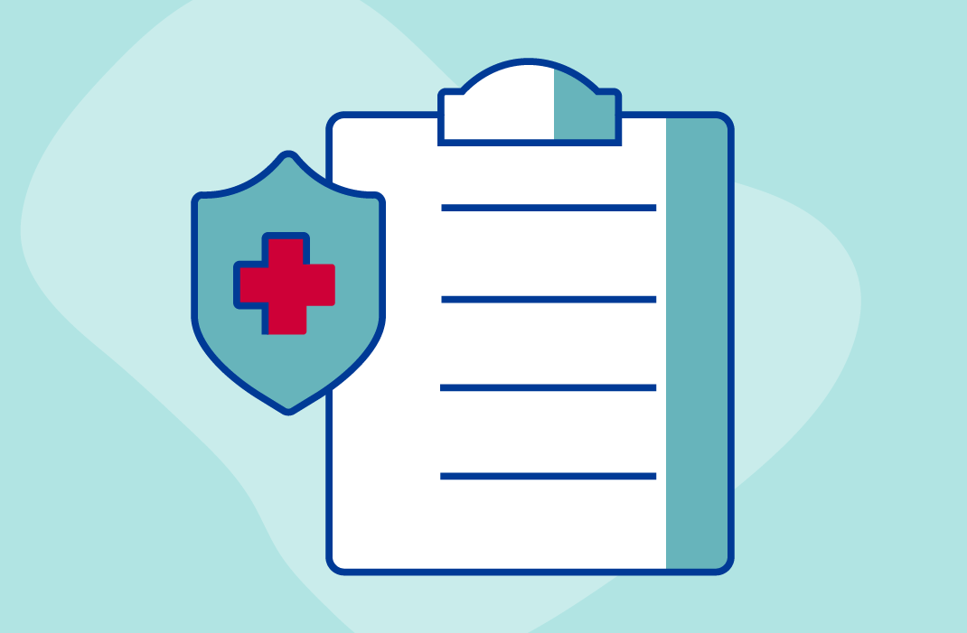 Icon of a medical chart