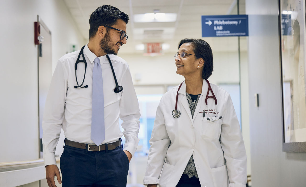 Anju Nohria, MD and Pedro Gouvea Vianna, MD 