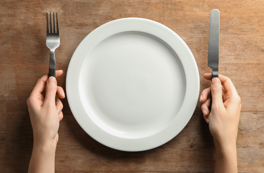 Empty plate