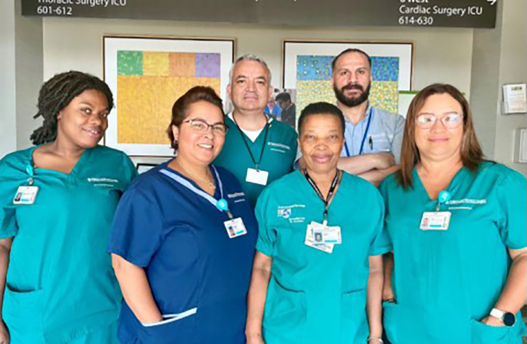 Group staff photo. 