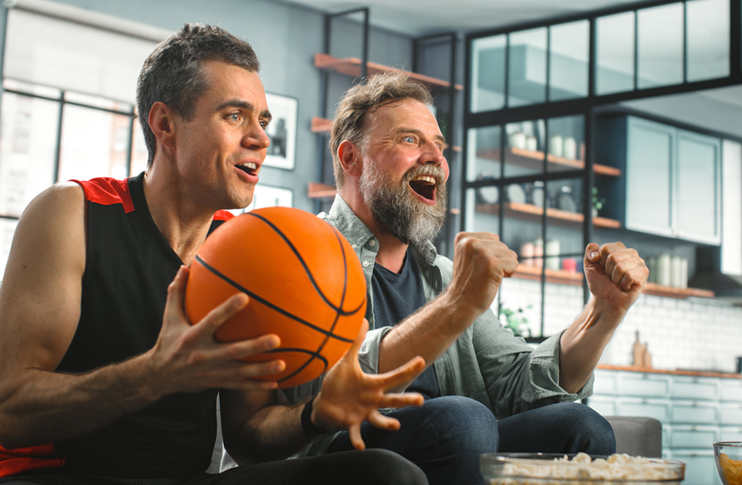 Watching a major sports game is a high stress event that can increase some people’s risk of heart attack.