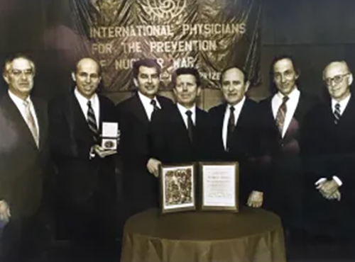 A group of seven physicians