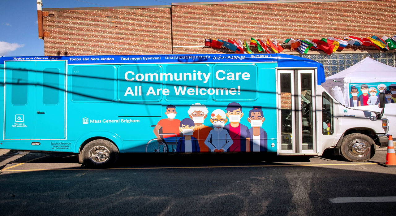 Clinics on Wheels Mass General Brigham