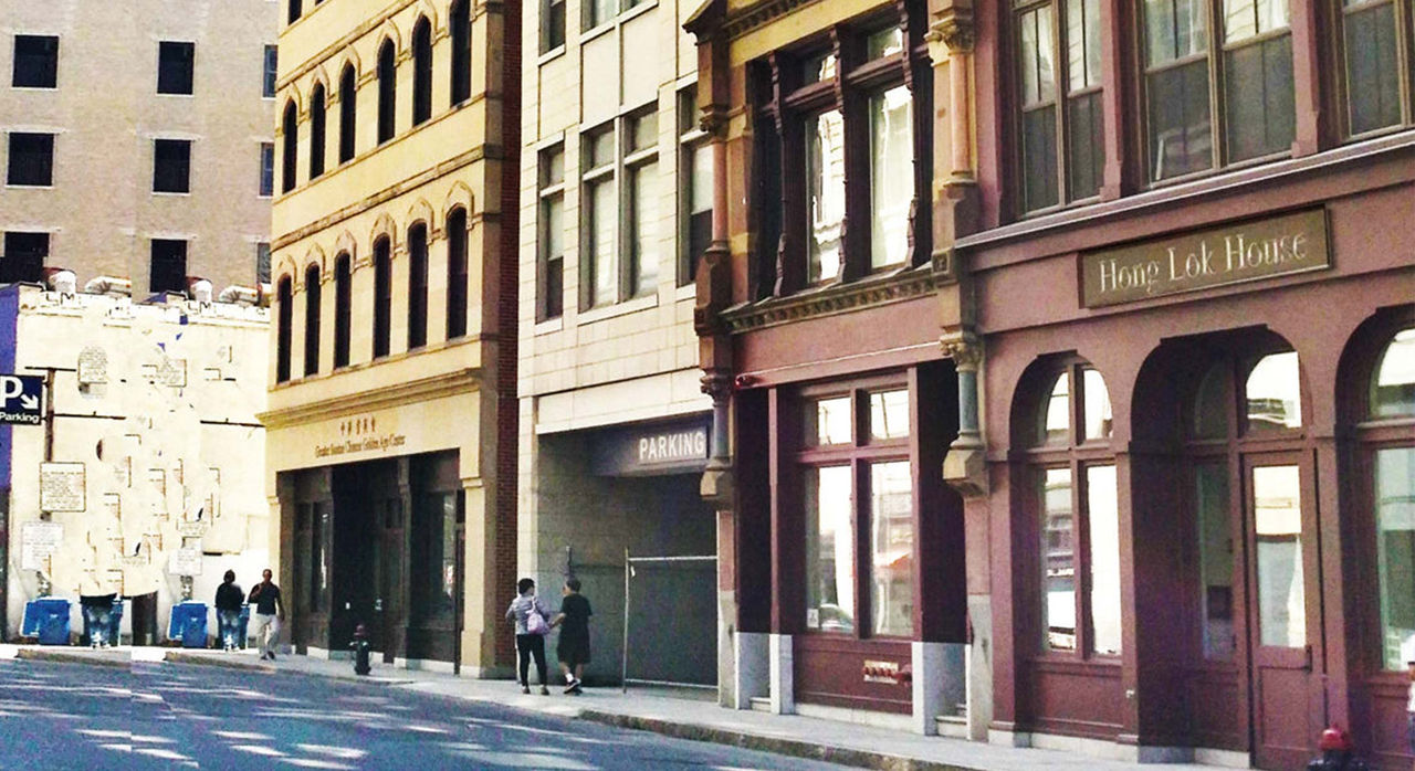 street view of Hong Lok House in Chinatown