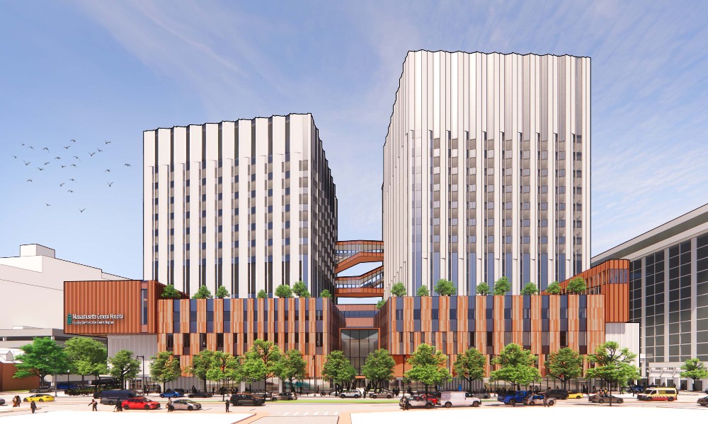 Artist's rendition of the Ragon Building.