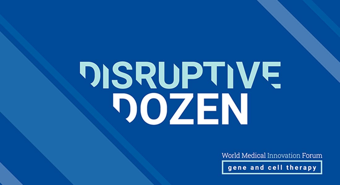 text graphic that shows the words disruptive dozen