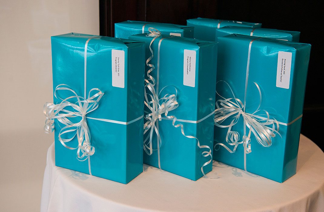 Gifts from 2023 Alumni Awards ceremony