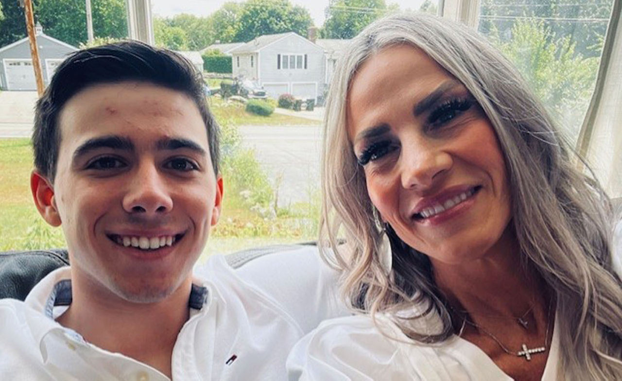 Julianne with her son, Ayden.