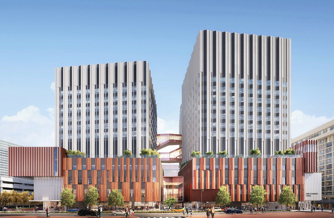 Mass General Brigham Cancer Institute's Herb Chambers Tower 