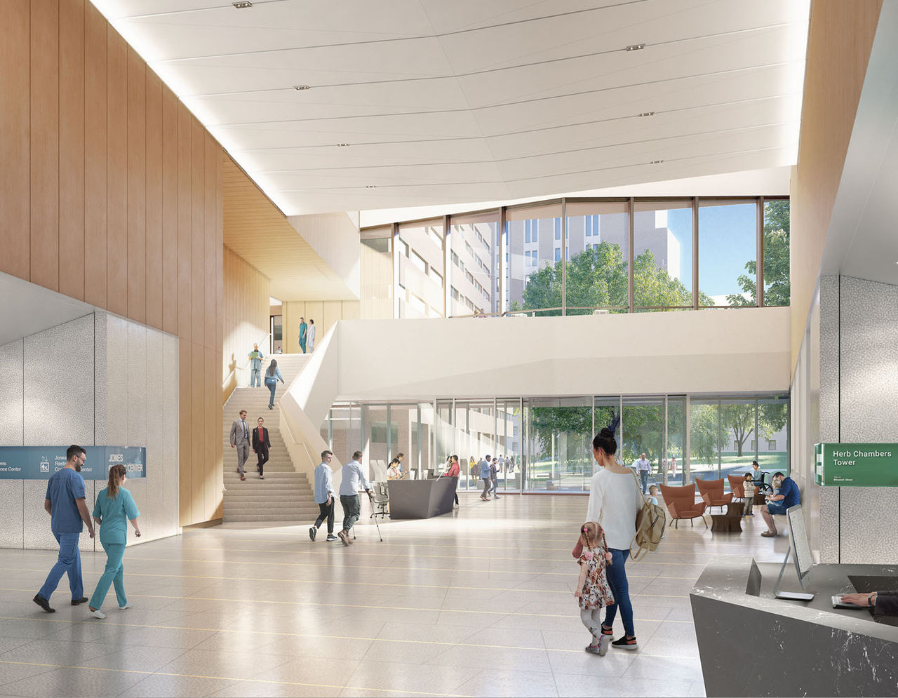 Rendering: Phillip and Susan Ragon Building
