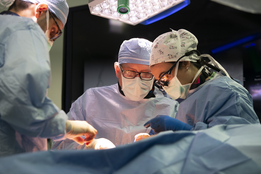 cardiac surgeons in operating room