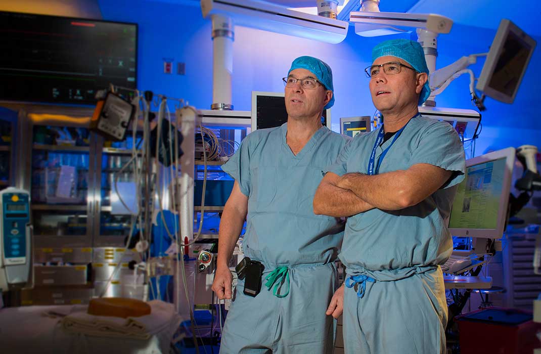 vascular surgeons in operating room 