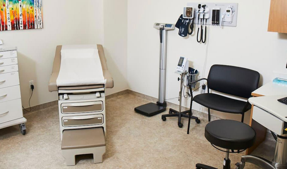 Mass General Brigham Burlington exam room