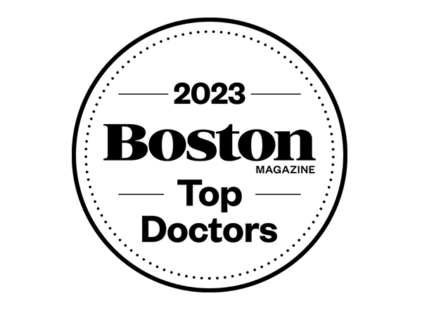 Boston Magazine Top Doctors badge