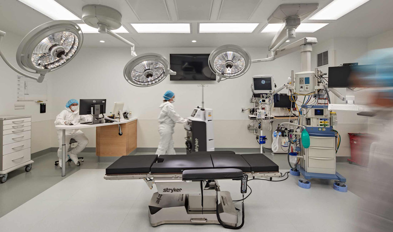 Operating theater for surgery services of Mass General Brigham Integrated Care at Salem, NH