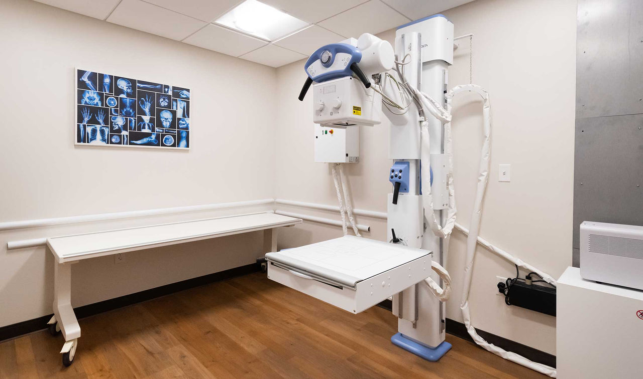 Natick Urgent Care X-Ray Room