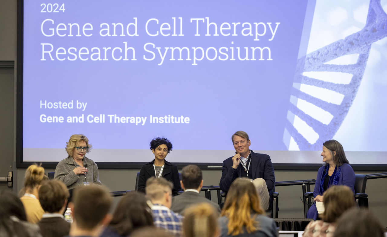 Patient panel at the 2024 Gene and Cell Therapy Research Symposium 