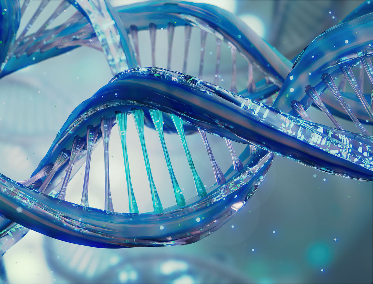 DNA strand graphic image