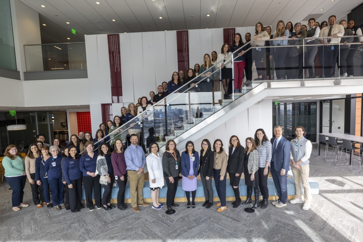 Group photo of central team